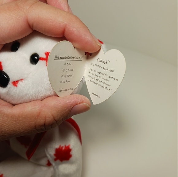 Ty Beanie Babies Chinook the Canadian Bear Canada Exclusive May 24, 2000 - Picture 4 of 8
